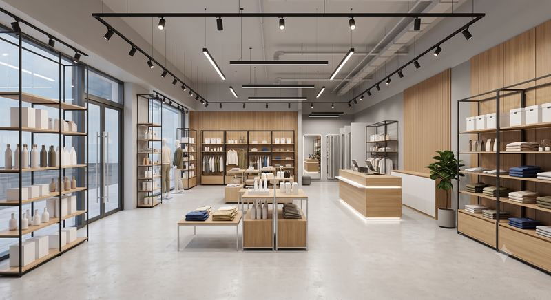 Отделка магазина 180 м² к открытию